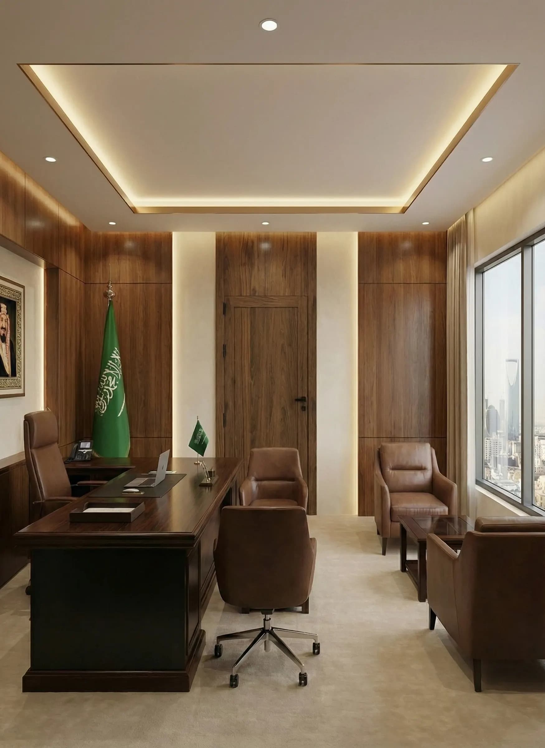 باب WPC داخلي في الرياض